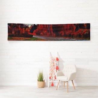 Burleigh Falls Paint 6cm x 30cm Indoor Banner
