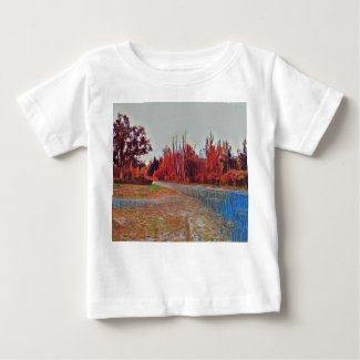 Burleigh Falls Paint Baby Fine Jersey T-Shirt