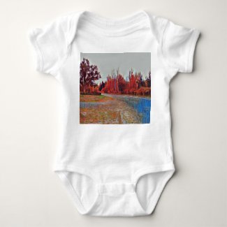 Burleigh Falls Paint Baby Jersey Bodysuit