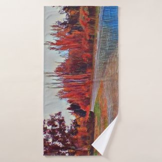 Burleigh Falls Paint Bath Towel