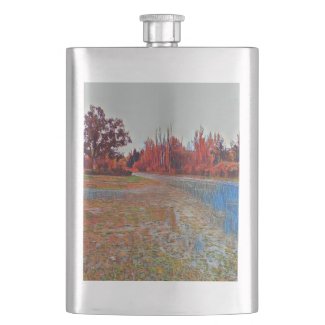 Burleigh Falls Paint Classic Flask