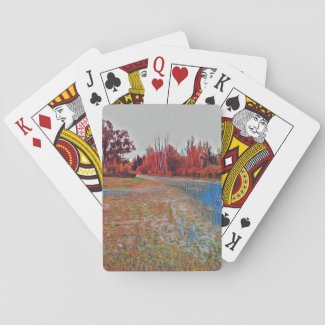 Burleigh Falls Paint Classic Playing Cards