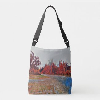 Burleigh Falls Paint Cross-Body Bag