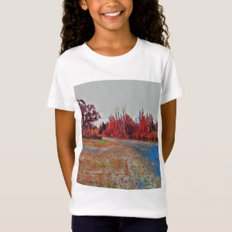 Burleigh Falls Paint Kids Fine Jersey T-Shirt