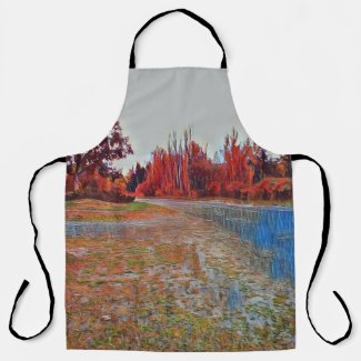 Burleigh Falls Paint Large Apron