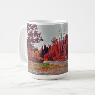 Burleigh Falls Paint Large Classic Mug