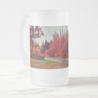 Burleigh Falls Paint Large Frosted Mug