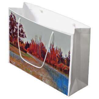 Burleigh Falls Paint Large Gift Bag