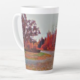 Burleigh Falls Paint Large Latte Mug