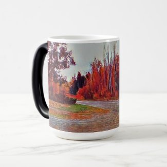 Burleigh Falls Paint Large Magic Mug