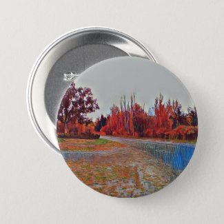 Burleigh Falls Paint Large Round Button