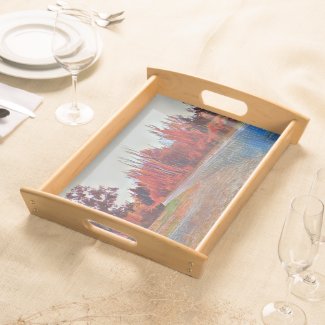 Burleigh Falls Paint Large Serving Tray