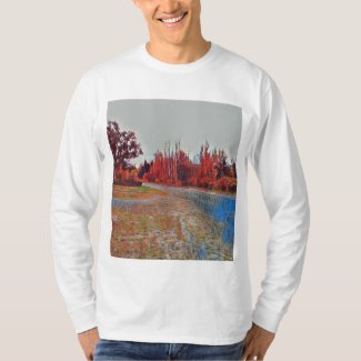 Burleigh Falls Paint Men's Long Sleeve T-Shirt