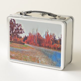 Burleigh Falls Paint Metal Lunchbox