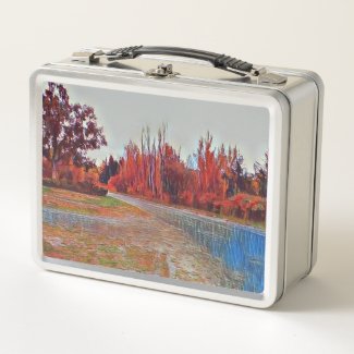 Burleigh Falls Paint Metal Lunchbox