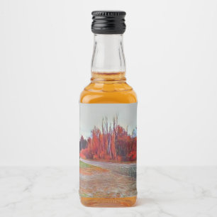 Burleigh Falls Paint Mini Liquor Bottle Label Set