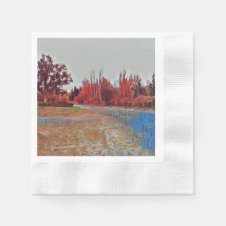 Burleigh Falls Paint Paper Napkin