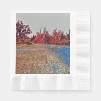 Burleigh Falls Paint Paper Napkin