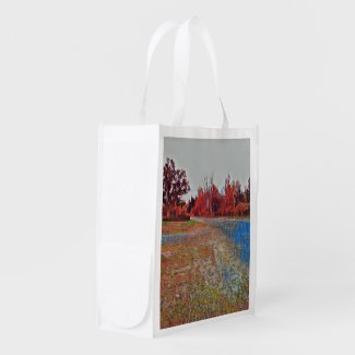 Burleigh Falls Paint Reusable Grocery Bag