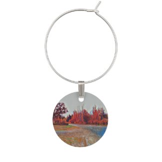 Burleigh Falls Paint Single Wine Charm