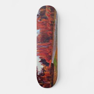 Burleigh Falls Paint Skateboard