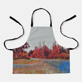 Burleigh Falls Paint Small Apron