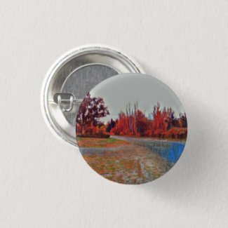 Burleigh Falls Paint Small Round Button