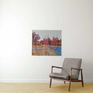 Burleigh Falls Paint Small Tapestry