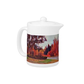 Burleigh Falls Paint Small Teapot