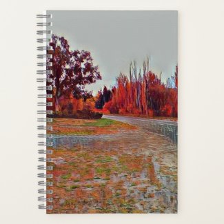 Burleigh Falls Paint Spiral Notebook