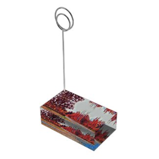 Burleigh Falls Paint Table Card Holder