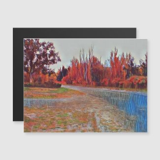 Burleigh Falls Paint Thin Magnetic Card