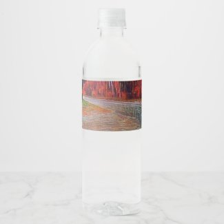 Burleigh Falls Paint Water Bottle Label Set