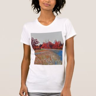 Burleigh Falls Paint Women's Jersey T-Shirt