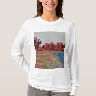 Burleigh Falls Paint Women's Long Sleeve T-Shirt