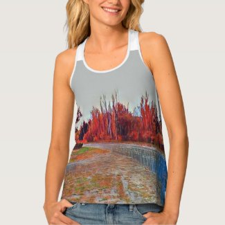 Burleigh Falls Paint Women's Tank Top