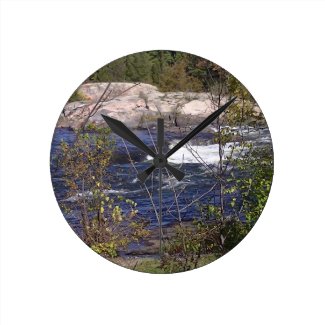 Burleigh Falls water Round Clock