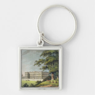 Burley, Rutlandshire (colour litho) Keychain