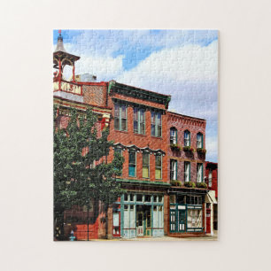 Burlington NJ - Street in Historic District Jigsaw Puzzle