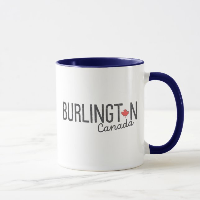 Burlington Ontario Canada  Mug (Right)