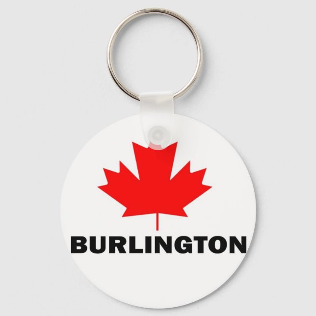 Burlington, Ontario Keychain (Front)