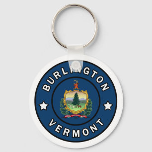 Burlington Vermont Keychain