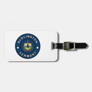Burlington Vermont Luggage Tag