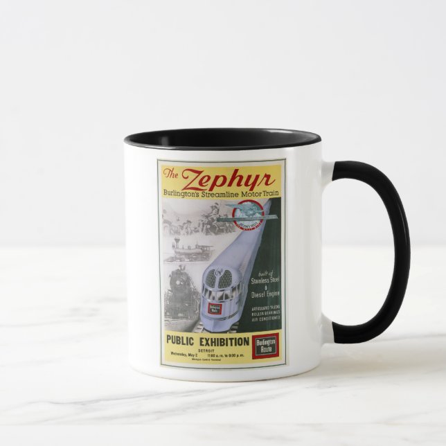 Burlington Zephyr Mug (Right)