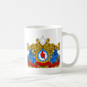 BURMA COAT OF ARMS - MYANMAR SYMBOL COFFEE MUG