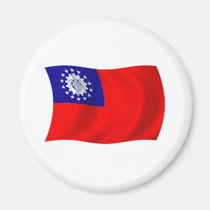 Burma Flag Magnet