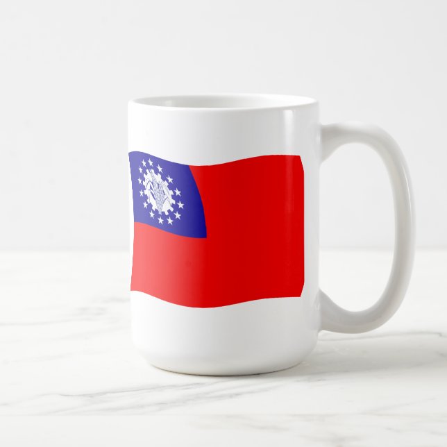 Burma Flag Mug (Right)