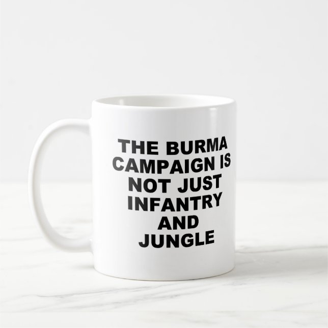 Burma Infantry Mug (Left)