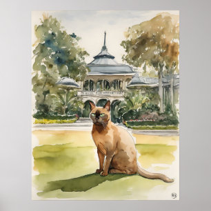 Burmese - Cat Art Print