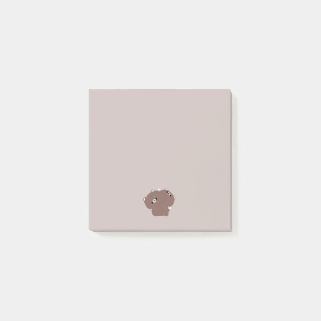 Burmese Cat Couple Post-it Notes (Front)